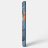 Cute Animal Samsung Case – Blue Loris Illustration Galaxyケース (裏面横)