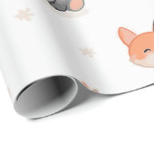 Cute Animal Wrapping Paper ラッピングペーパー (ロールコーナー)