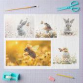 cute animals 薄葉紙 (クラフト)