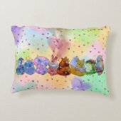 Cute Animals called The Lucky Charms アクセントクッション (裏面)