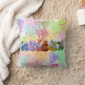 Cute Animals called The Lucky Charms クッション (ブランケット)