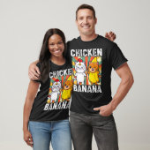 Cute Animals In Chicken And Banana Costumes Kawaii Tシャツ (ユニセックス)