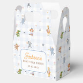 Cute Animals Safari Birthday Party フェイバーボックス (オープン)