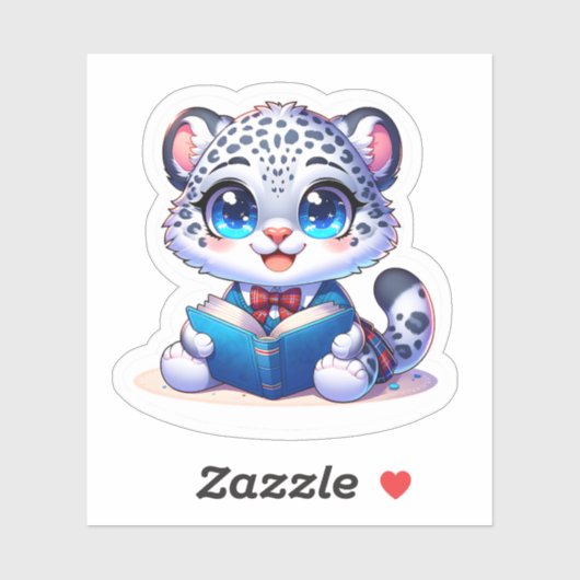 Cute Anime Big Cat Stickers Kawaii Stickers シール (シート)