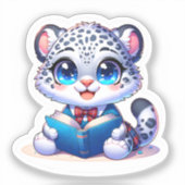Cute Anime Big Cat Stickers Kawaii Stickers シール (正面)