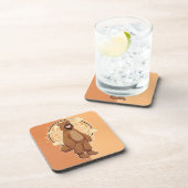 Cute Anime Boy in Bear コースター (右側)