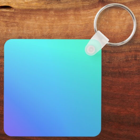 Cute Anime Gamer Boy Pixel Calm キーホルダー (裏面)