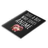 Cute Anime Gifts For Baby Boys Kids Otaku Kaiwaii ノートブック (左側)