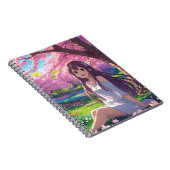 Cute Anime Girl ノートブック (右側)