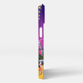 Cute Anime Girl in Scenic Landscape  iPhoneケース (右側面)