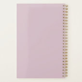 Cute Anime Girl Notebook Kawaii Aesthetic  プランナー手帳 (裏面)