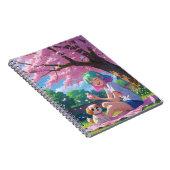 Cute Anime Girl with Doggie Notebook ノートブック (右側)