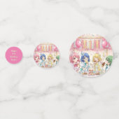 Cute Anime Girl's Ice Cream Birthday Party   コンフェッティ (正面)