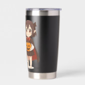 Cute anime mummy & vampire girls 保温保冷タンブラー (左面)