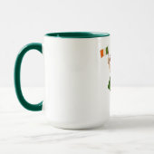 Cute anime redhead Saint Patrick's Day マグカップ (左)