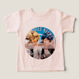 Cute Anime Style Miraculous Ladybug Quote T-Shirt