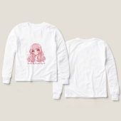 Cute Anime Valentine Sweatshirt (デザイン 正面&背面)