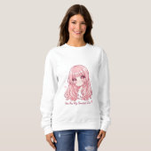 Cute Anime Valentine Sweatshirt スウェットシャツ (正面フル)