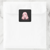 Cute Anime Valentine Sweatshirt スクエアシール (バッグ)