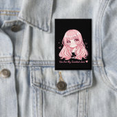 Cute Anime Valentine Sweatshirt 缶バッジ (インサイチュ)