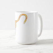 Cute Apathetic Orange Cat コーヒーマグカップ (正面右)