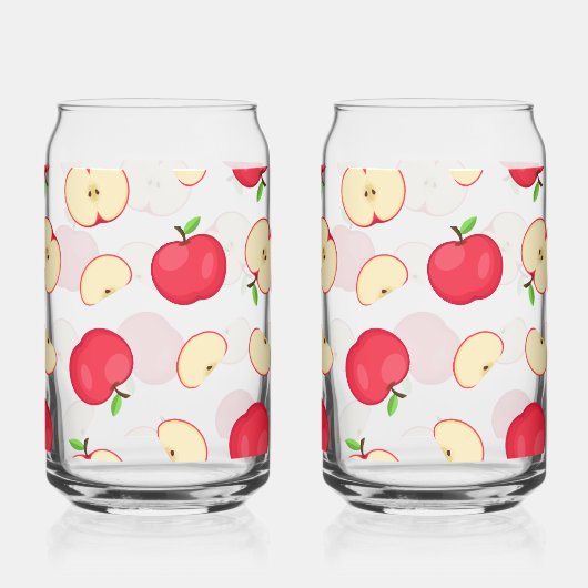 Cute Apple Cup ガラス缶 (裏面)