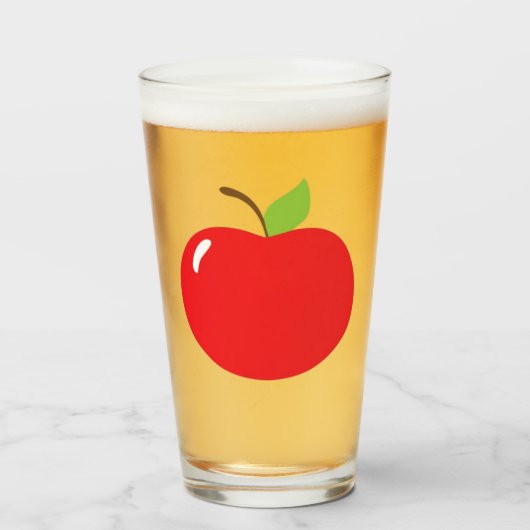 Cute Apple of Your Eyeおもしろい漫画 タンブラーグラス (ドリンク正面)