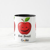 Cute Apple - One Smart Cookie マグカップ (中央)