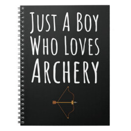 Cute Archery Gifts For Baby Boys Kids Archer Sport ノートブック