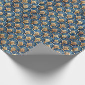 Cute Art Deco tiled pattern  ラッピングペーパー (角)