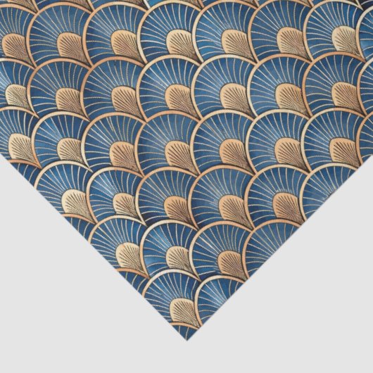 Cute Art Deco tiled pattern  薄葉紙 (詳細)