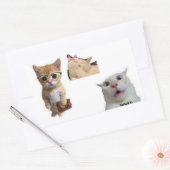 Cute Artistic Aesthetic Sticker for Laptop  長方形シール (封筒)