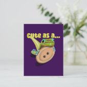 Cute as a Button — GECKO ポストカード (スタンド正面)