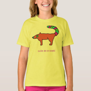 「Cute as a Coati」アパレル Tシャツ