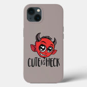 Cute as Heck Devil Case-Mate iPhoneケース (裏面)