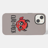Cute as Heck Devil iPhoneケース (裏面横)