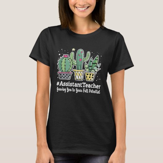 Cute Assistant Teacher Appreciation Week Back to S Tシャツ (正面)