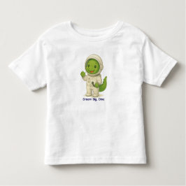 Cute Astronaut Dinosaur – Dino Jobs トドラーTシャツ
