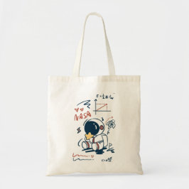 Cute Astronaut Space Cartoon Tote Bag トートバッグ