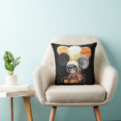 Cute Astronaut Space Pillow クッション (椅子)