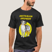 Cute Australian Shepherd Tシャツ (正面)