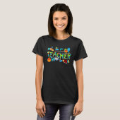 Cute Autism Teacher Appreciation Autism Awareness  Tシャツ (正面フル)