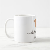 Cute Avocado and Toast Better Together Design コーヒーマグカップ (左)