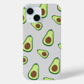 Cute Avocado Phone Case – Aesthetic Green Design Case-Mate iPhoneケース (裏面)
