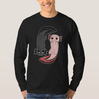 Cute Axolotl  I Yin Yang Reptile  Axolotl Tシャツ