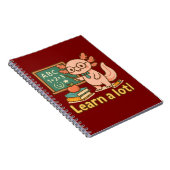 Cute Axolotl Teacher T-Shirt | Learn a Lotl Kawaii ノートブック (右側)