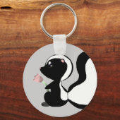 Cute Baby Animal - Skunk Keychain キーホルダー (正面)