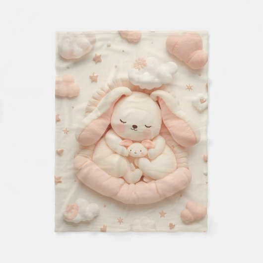 Cute Baby Animals Blanket フリースブランケット (正面)