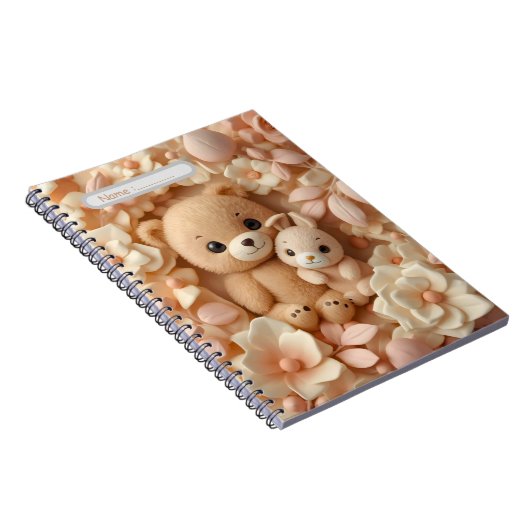 Cute Baby Animals Notebook ノートブック (右側)