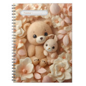 Cute Baby Animals Notebook ノートブック (正面)